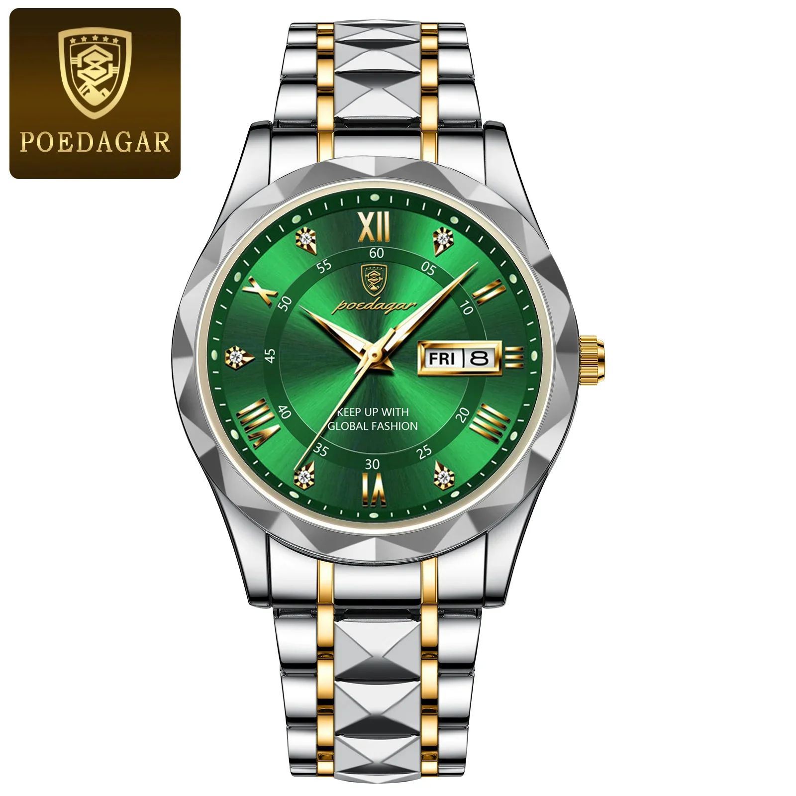 Poedagar 615 Green Dial